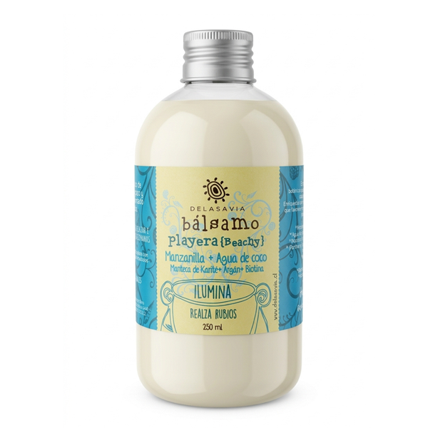 Delasavia, Bálsamo Playera, iluminador rubios 250ml