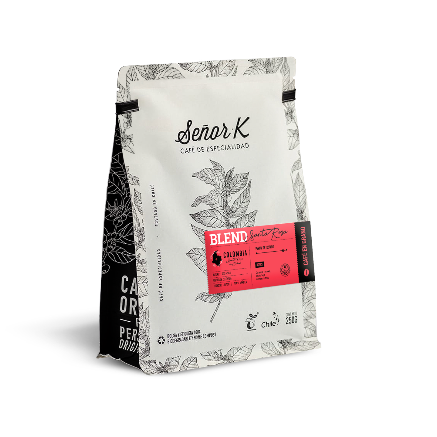 Café Molido de Colombia Santa Rosa 250g — Señor K