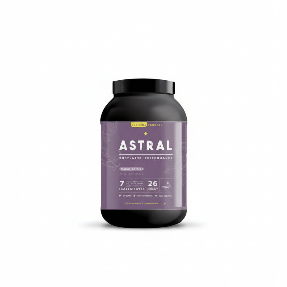 Astral, Proteína maqui y berries