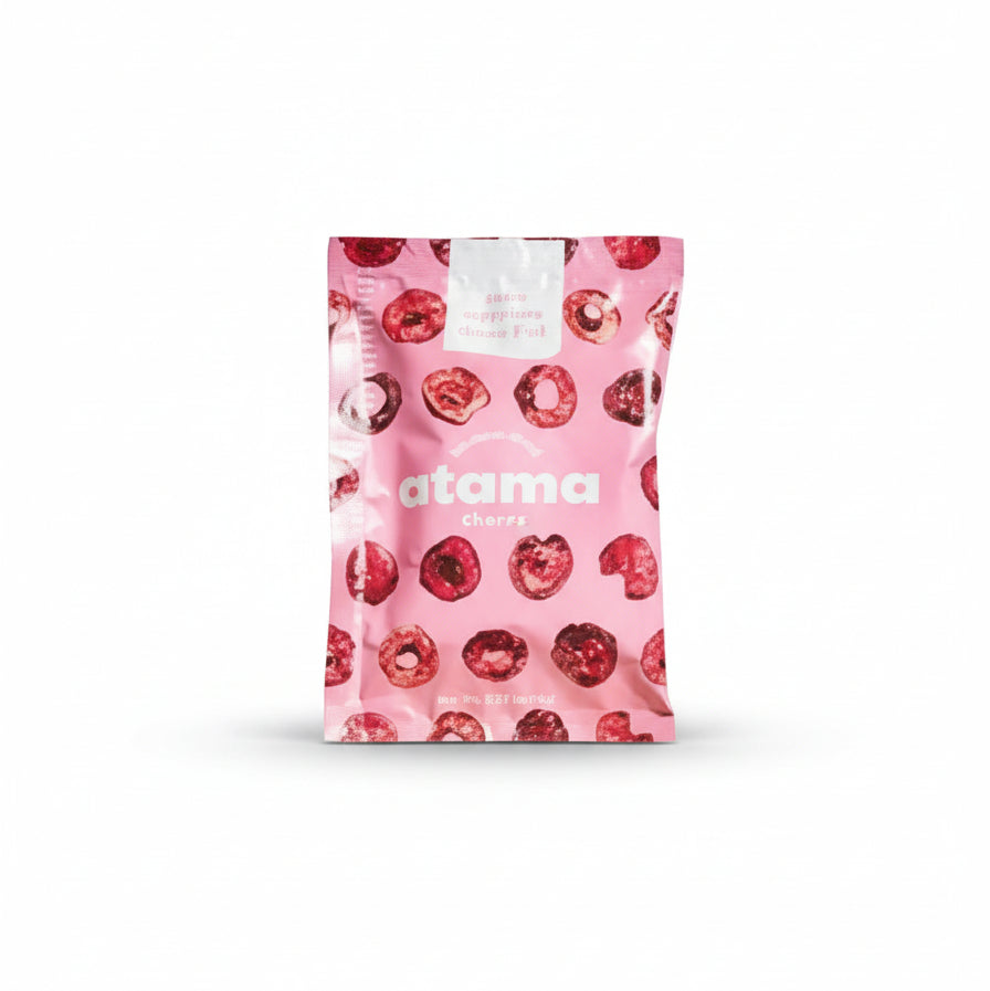 Atama, Cherry rebanadas liofilizadas