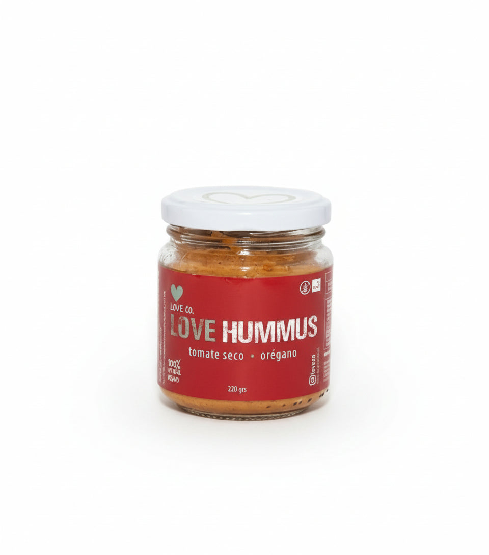 I Love Hummus, Tomate seco, oregano