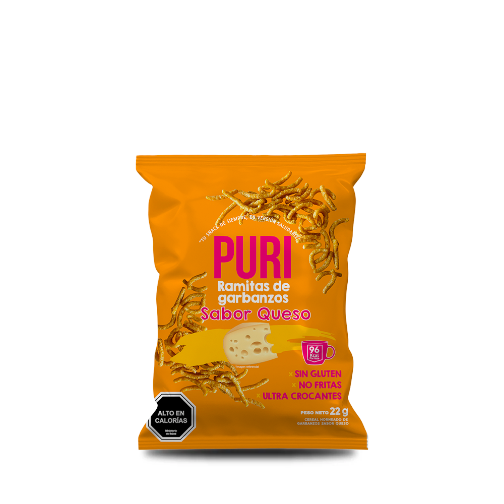 Ramitas de Garbanzo Sabor Queso — Puri