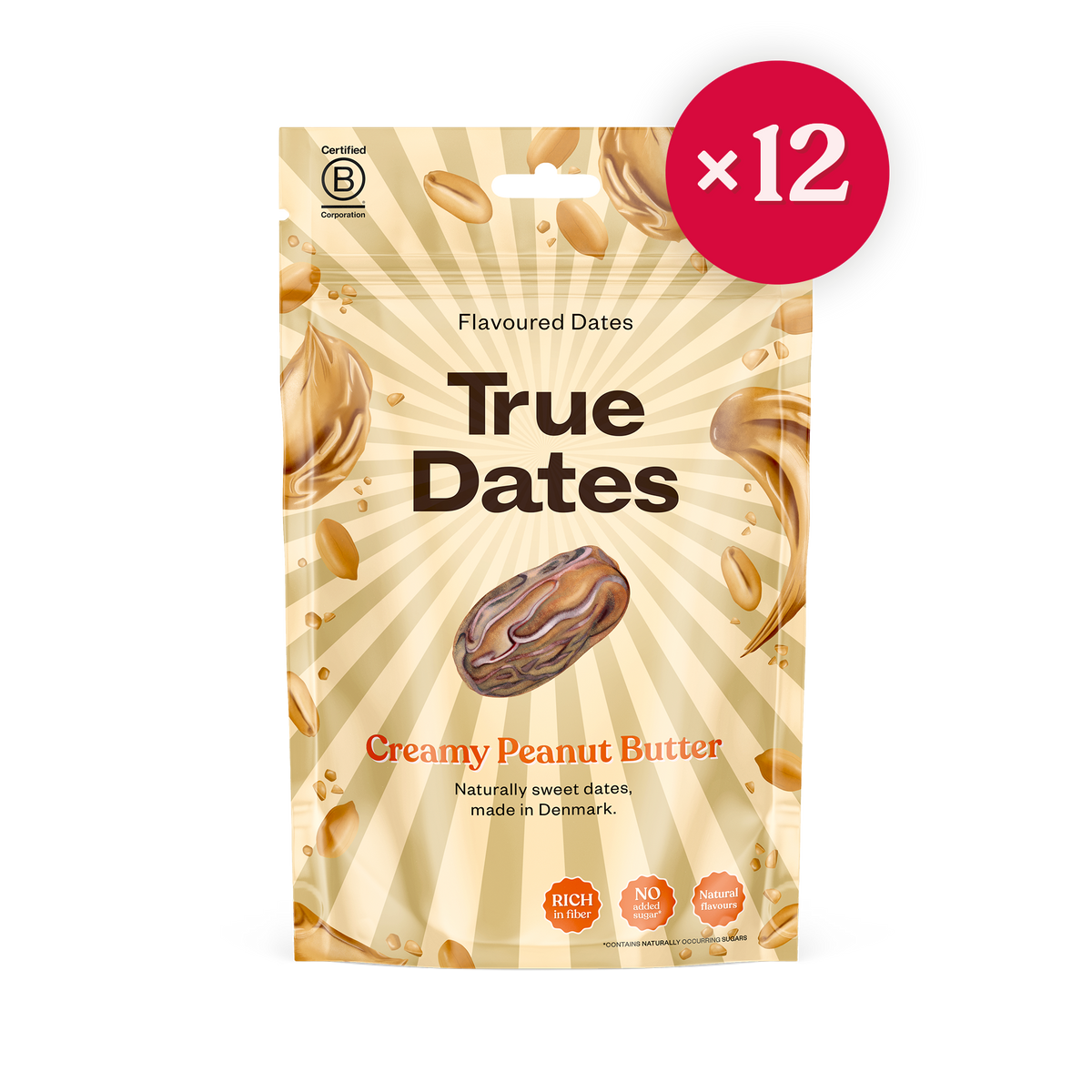True Dates, Creamy peanut butter 100g