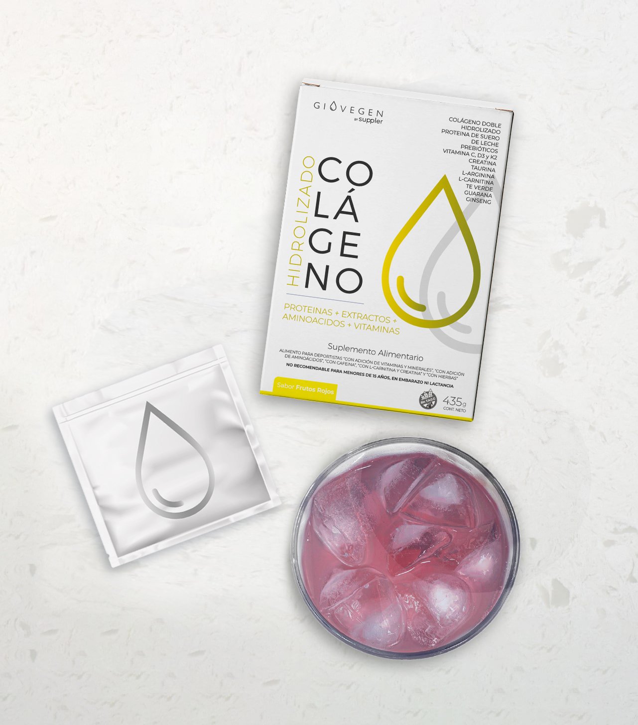 Colageno Hidrolizado Body Recomposition 435gr. — Giovegen