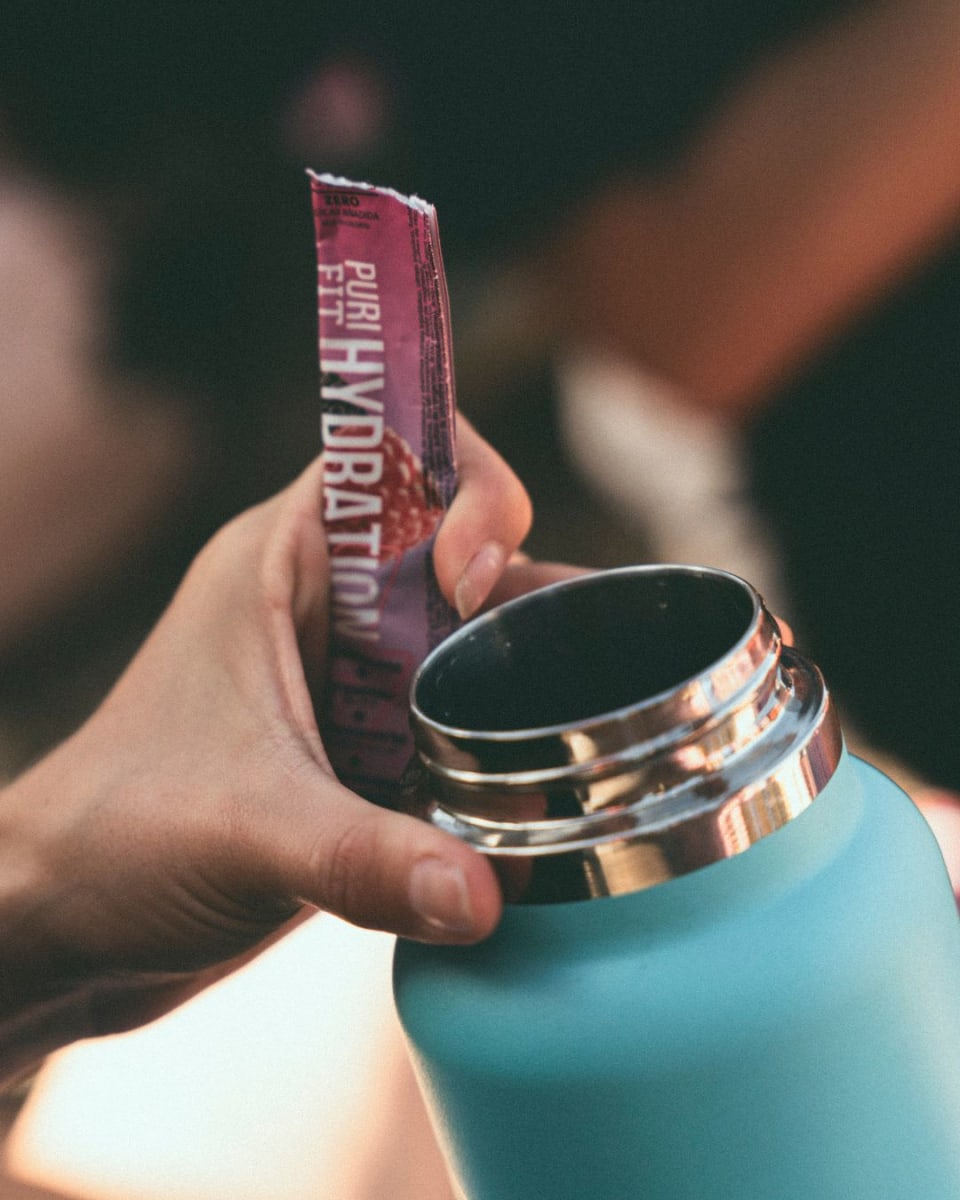 Purihydra, Doypack Hidratacion + Vitaminas Sabor Wild Berry (12un)