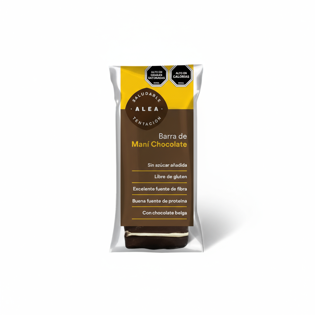 Alea, Barra de Mani Chocolate