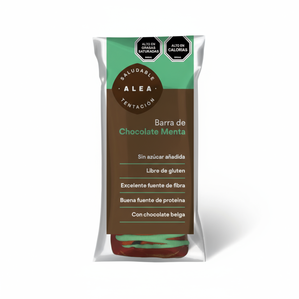 Alea, Barra de Almendra Menta