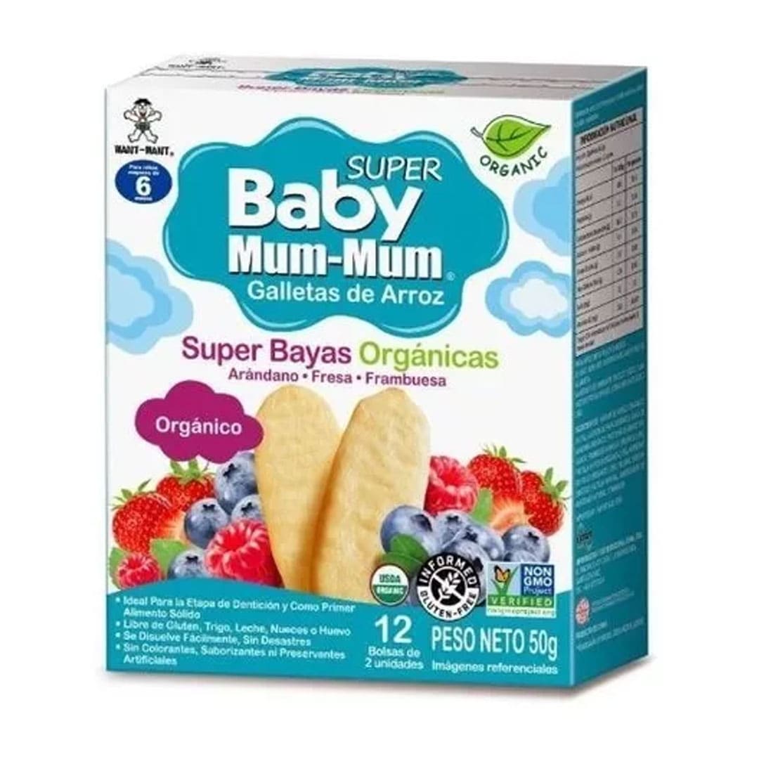 Baby Mum Mum, Galleta Sabor Berries