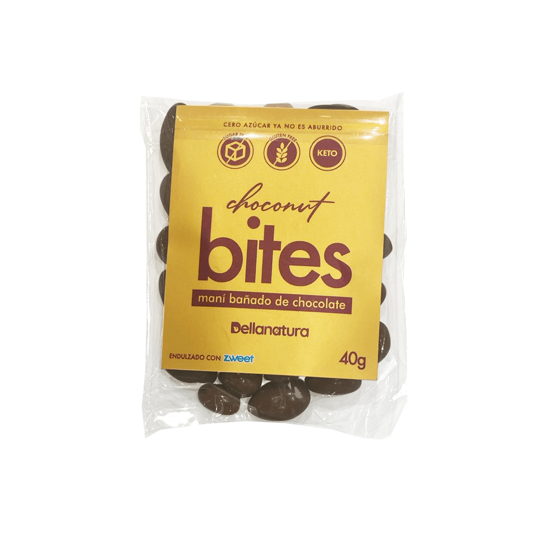 Bites Maní Bañado en Chocolate — Dellanatura (imagen 3)