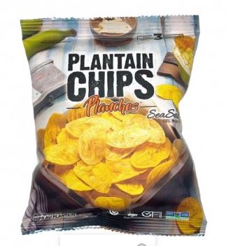 Planchos, Chips de platano verde con sal de mar