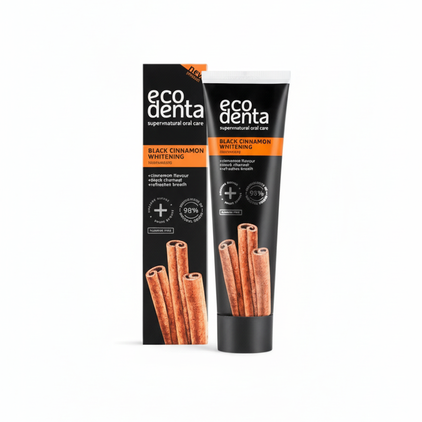 Ecodenta, Pasta dental Black Cinnamon