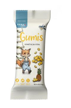 Kuna, Gumis sabor piña ind.