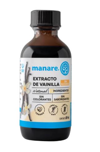 Manare, Extracto de vainilla sin alcohol