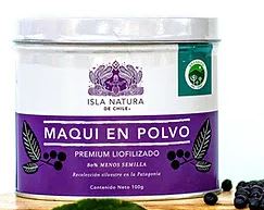 Isla Natura, Maqui liofilizado lata