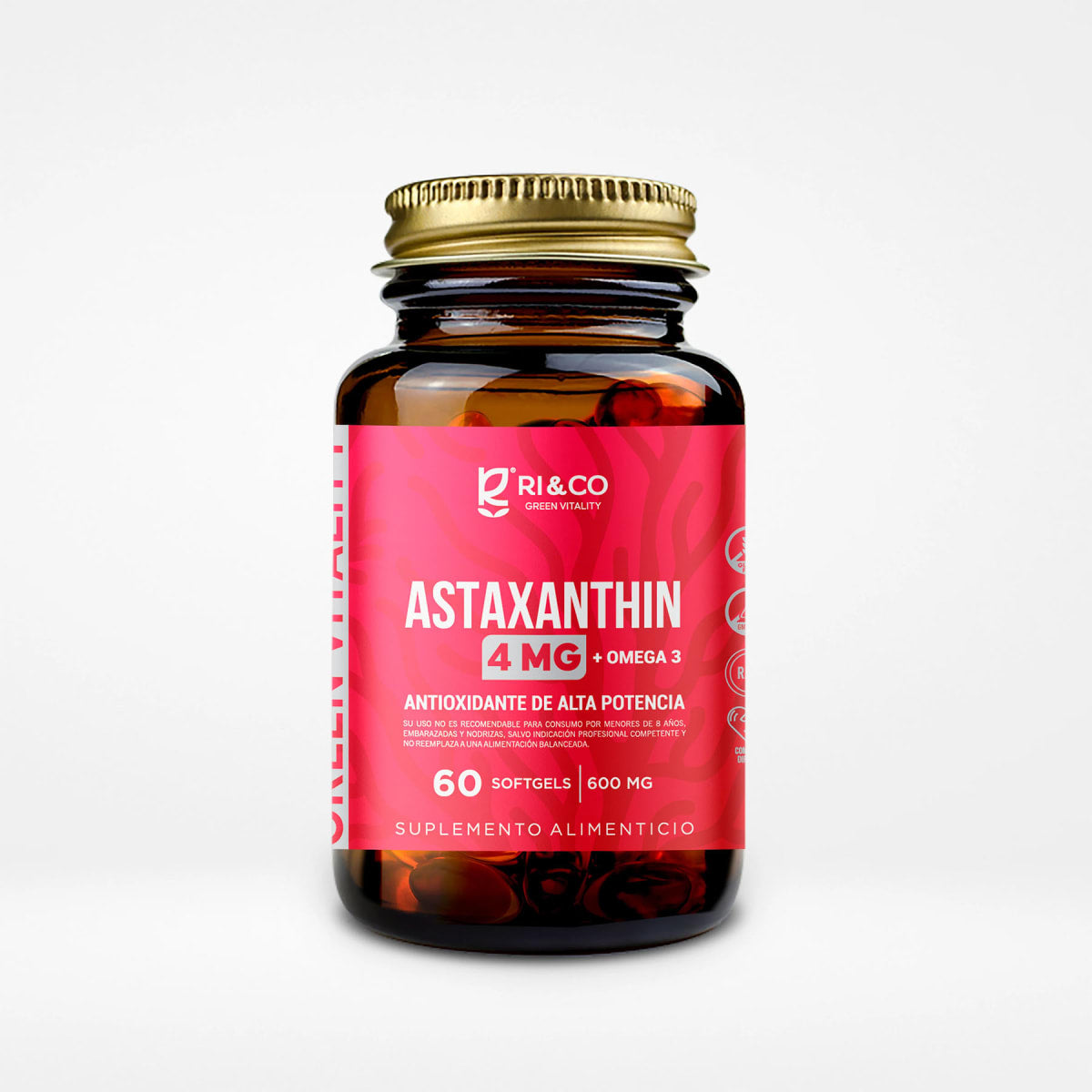 Ri and Co, Axtaxanthin, 60 cap
