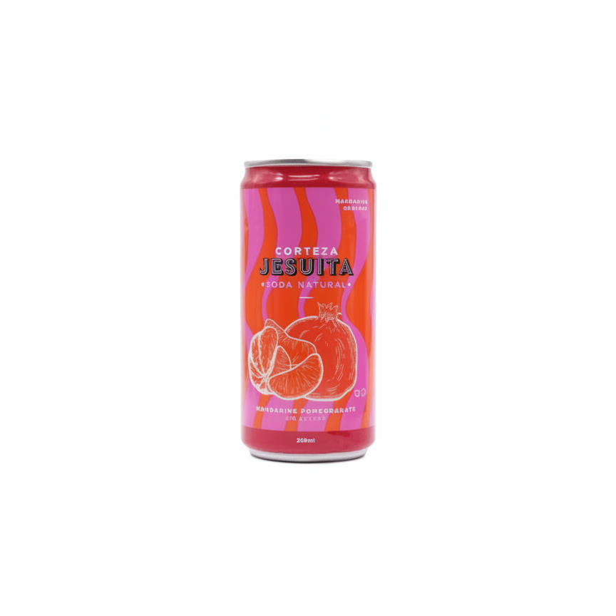 Corteza Jesuita, Soda Mandarina pomegranate