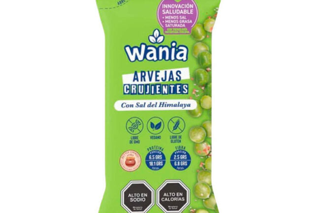 Wania, Arvejas Crujientes, Sal del Himalaya 120 gr