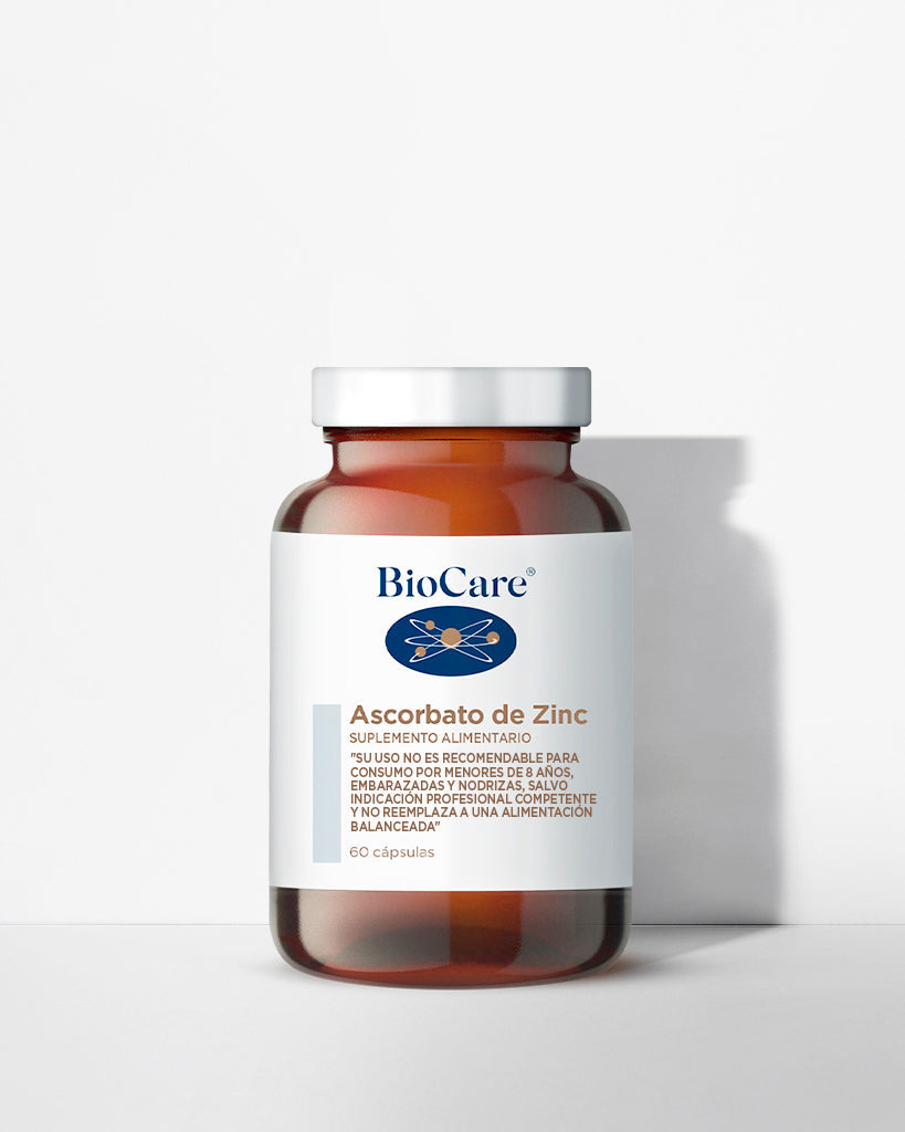 Biocare, Ascorbato de zinc 60 CAP