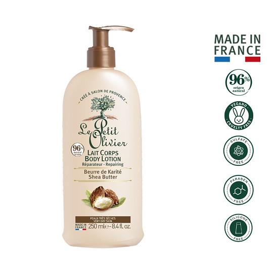 Loción corporal reparadora manteca de karite 250ml — Le Petit Olivier