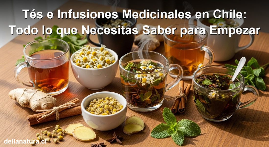 Tés e infusiones medicinales Chile para el bienestar diario