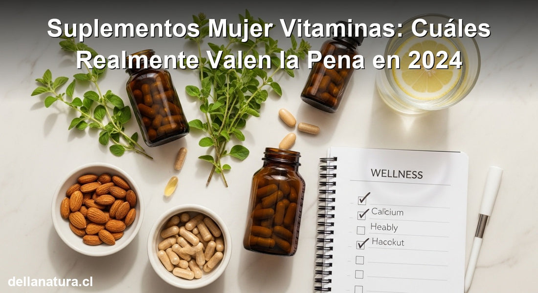 Suplementos mujer vitaminas esenciales para la salud femenina