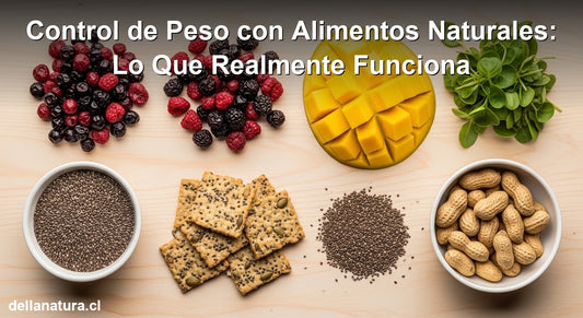 Control de peso con alimentos naturales: semillas, berries y snacks saludables