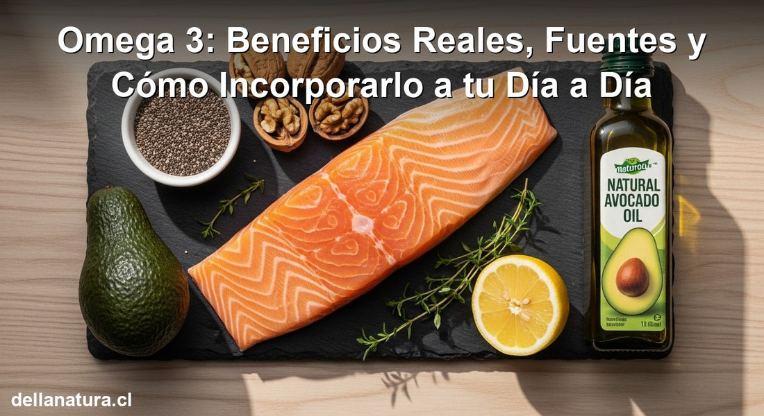 Omega 3 beneficios fuentes: alimentos ricos en ácidos grasos esenciales