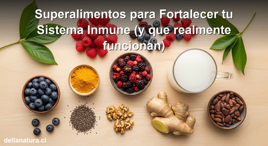 Superalimentos para fortalecer el sistema inmune naturalmente