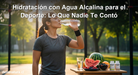 Hidratación deporte agua alcalina para mejorar el rendimiento físico