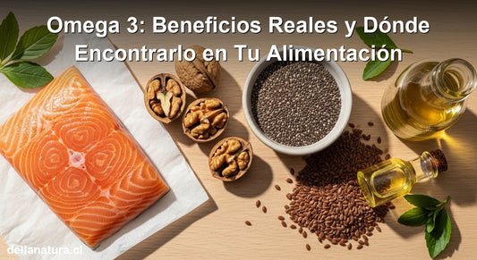 Alimentos ricos en omega 3 beneficios fuentes naturales como salmón, nueces y semillas de chía