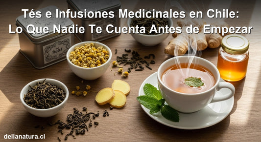 Tés e infusiones medicinales Chile para bienestar diario natural