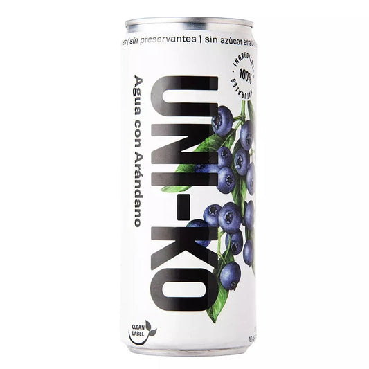 Uni-ko, Agua Arándano sin gas