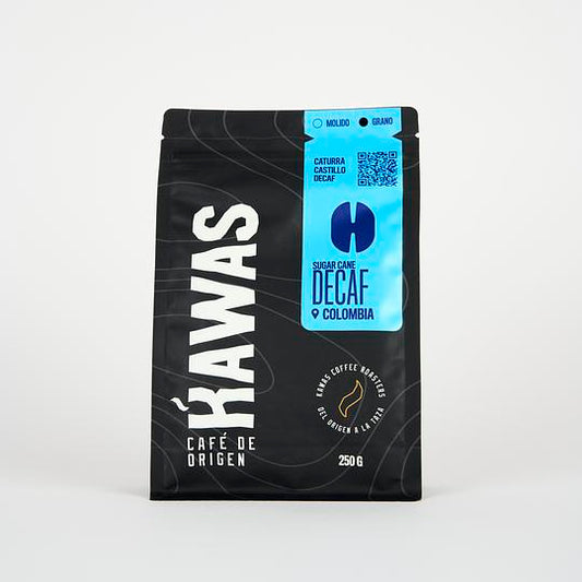Kawas, Café Colombia descafainado molido 250g