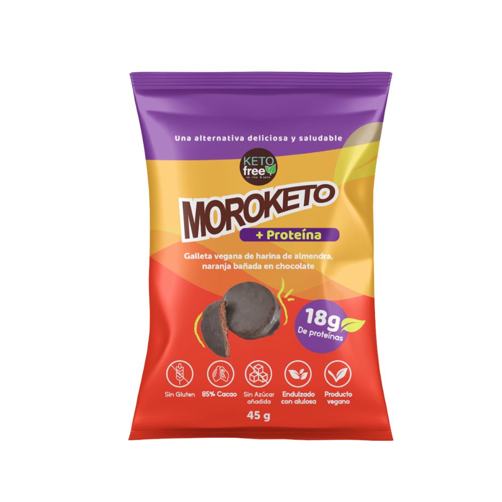 Ketofree, Galletón Moroketo Proteína 45g
