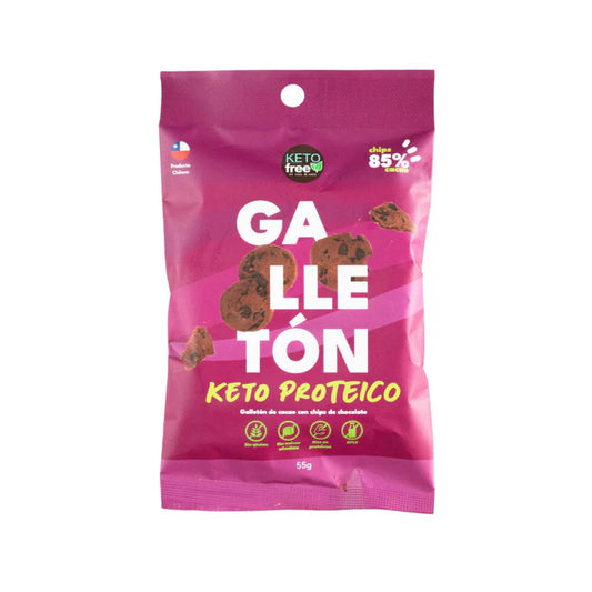 Galletón Keto Proteíco 55g — Dellanatura