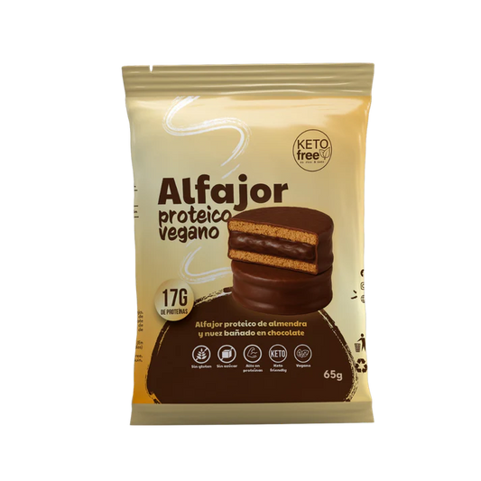 Alfajor Proteíco Vegano 65g — Dellanatura