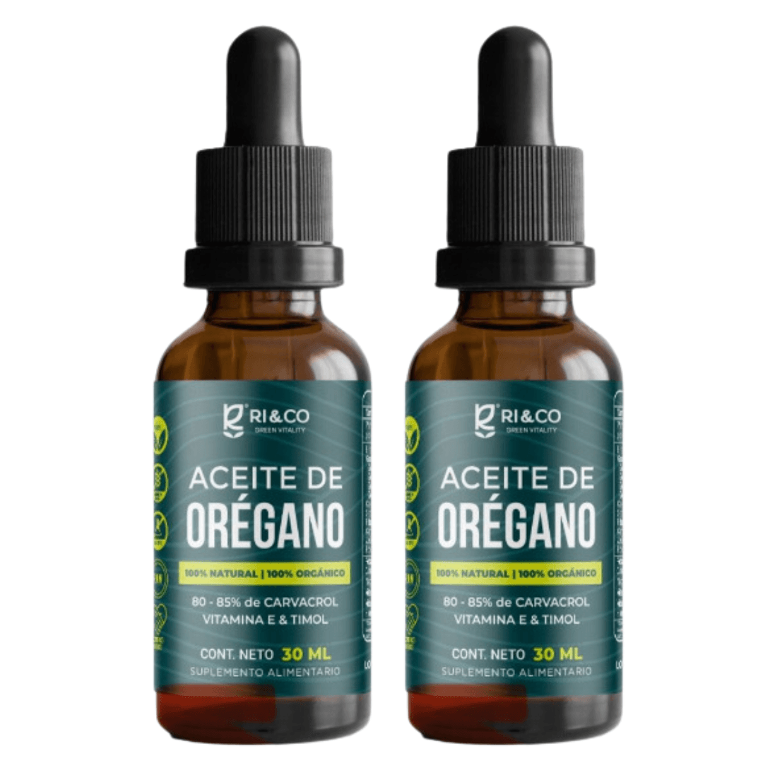 Aceite de orégano 85% Pack 2