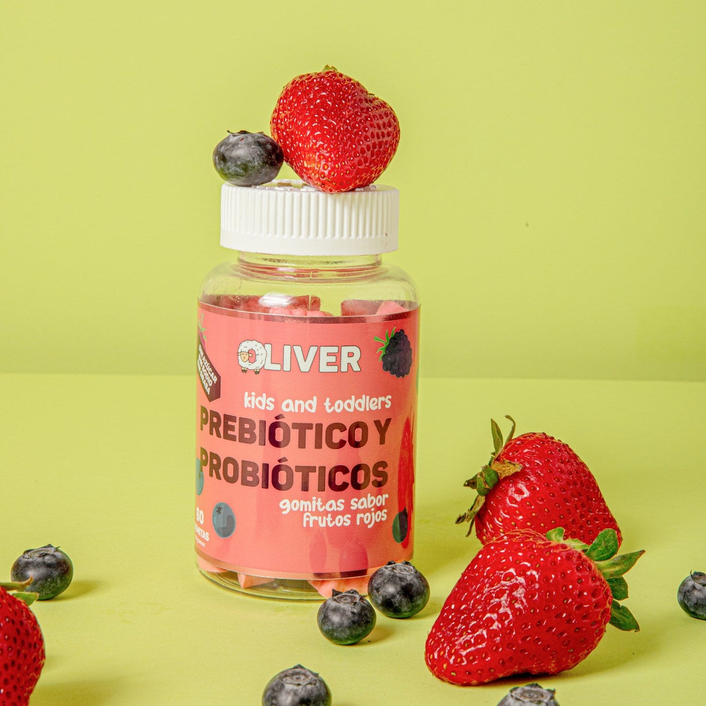 Oliver, Prebiótico y Probióticos gomitas