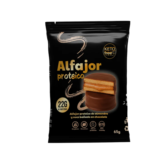 Alfajor Proteíco Whey 65g — Dellanatura