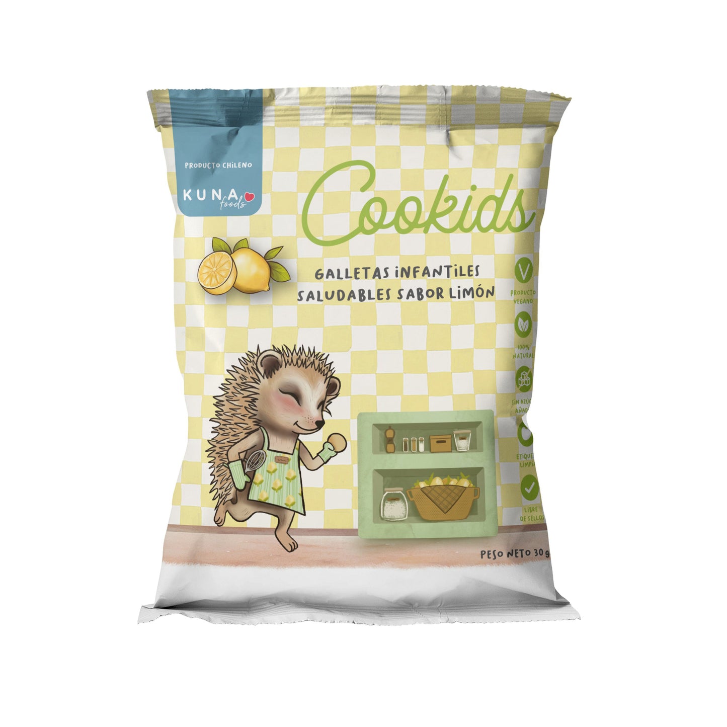 Kuna, Cookids limon 30gr