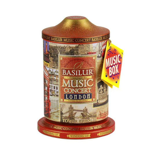 Basilur, Caja musical London, te negro