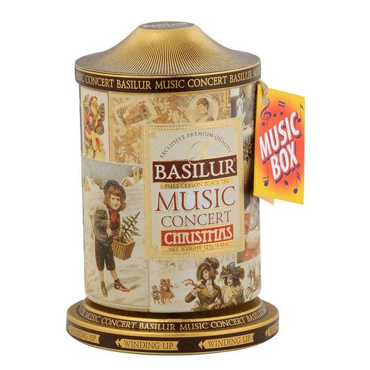 Basilur, Caja musical Christmas, te negro