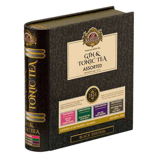 Basilur, Gin tonic black edition surtido