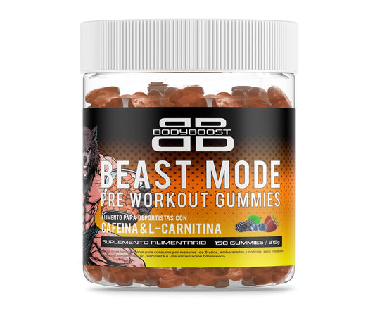 Pre Entreno Gummies 150u 315g — BodyBoost