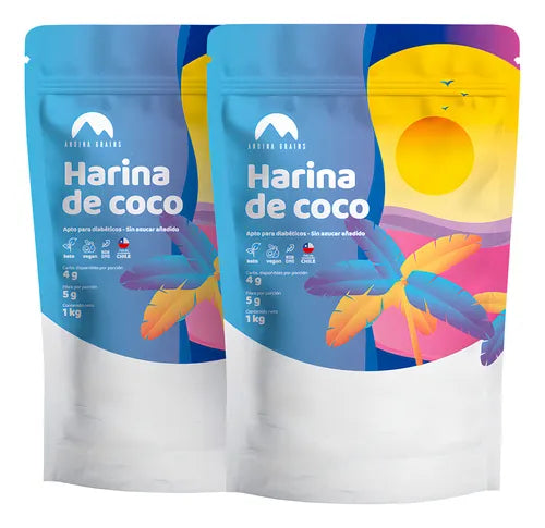 Harina de coco Pack 2