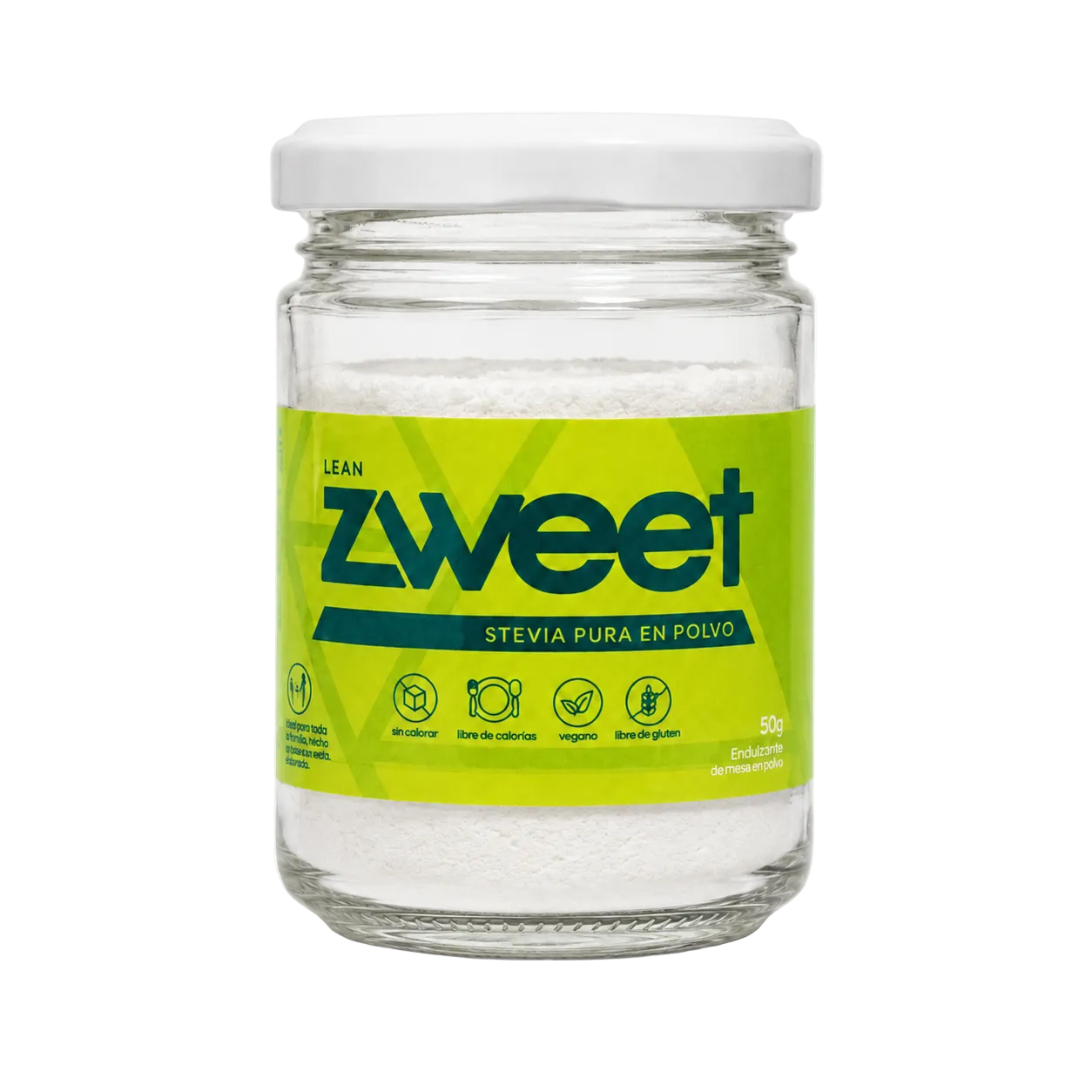 Lean Stevia en Polvo 50g — Zweet