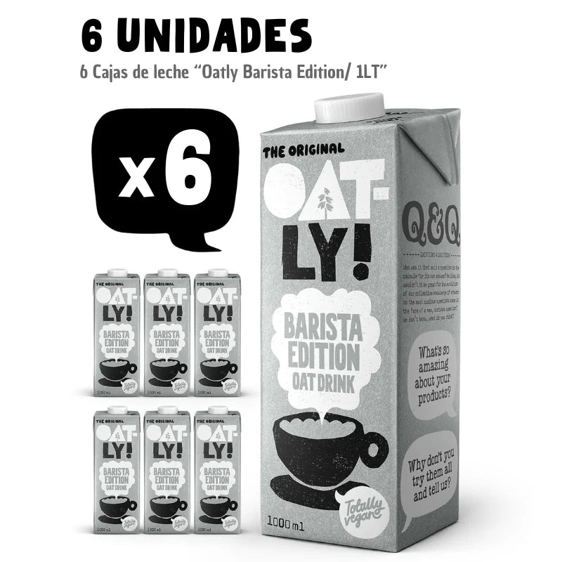 Leche de Avena Barista Edition Pack X6 — Oatly