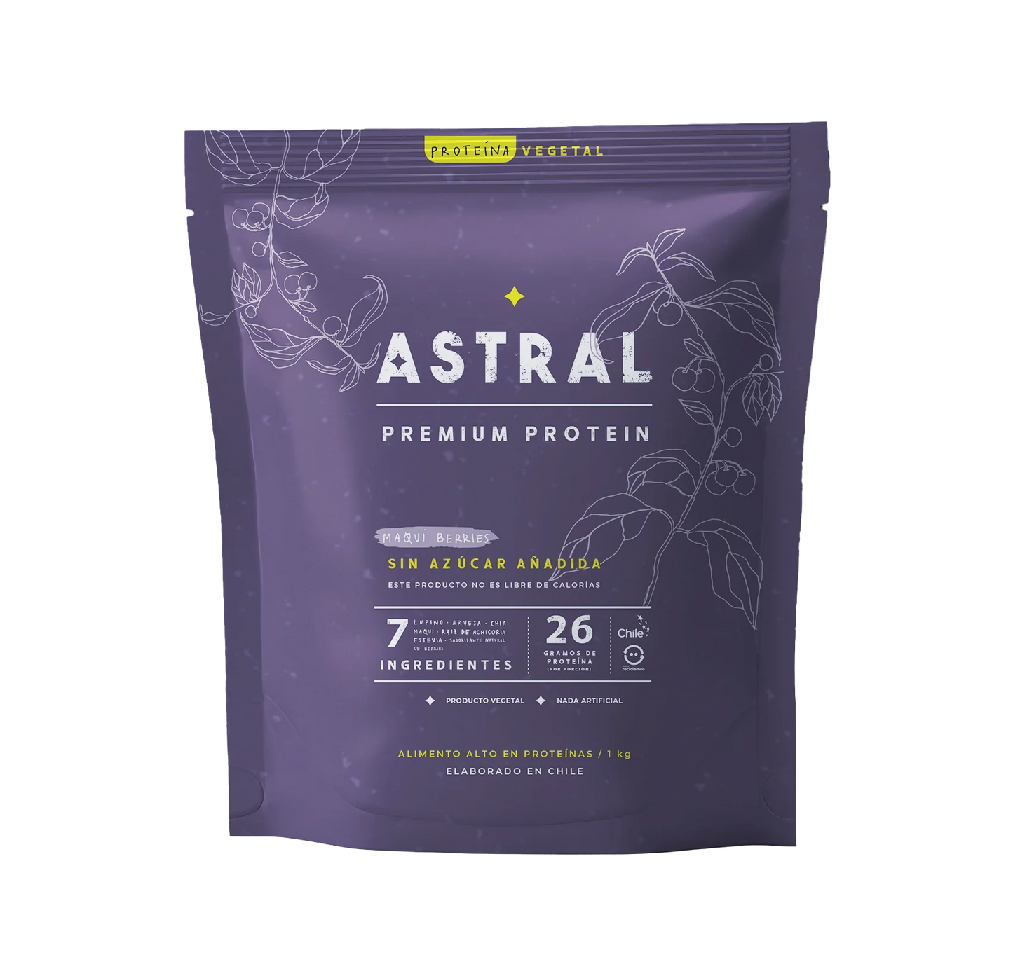 Astral, Proteína maqui y berries | Dellanatura | Dellanatura