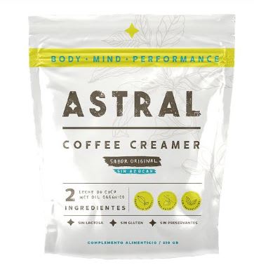 Astral, Coffee creamy sin azúcar