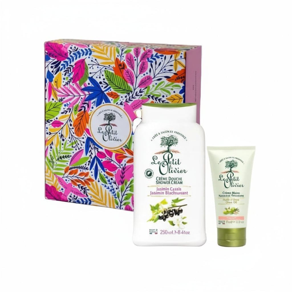 Le Petit Olivier, Set crema manos oliva + crema ducha verbena